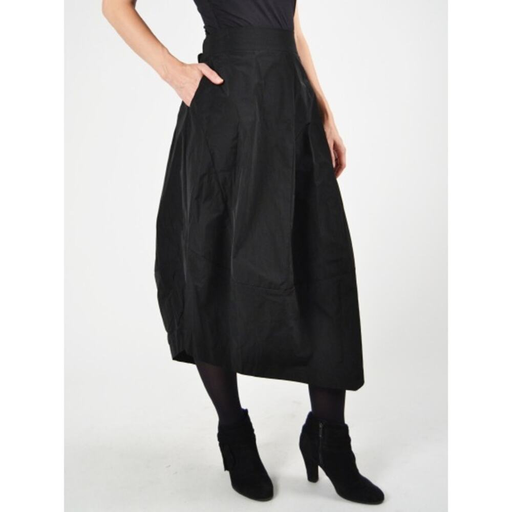 SUN KIM Vang Gogh Midi Skirt Sz 1X